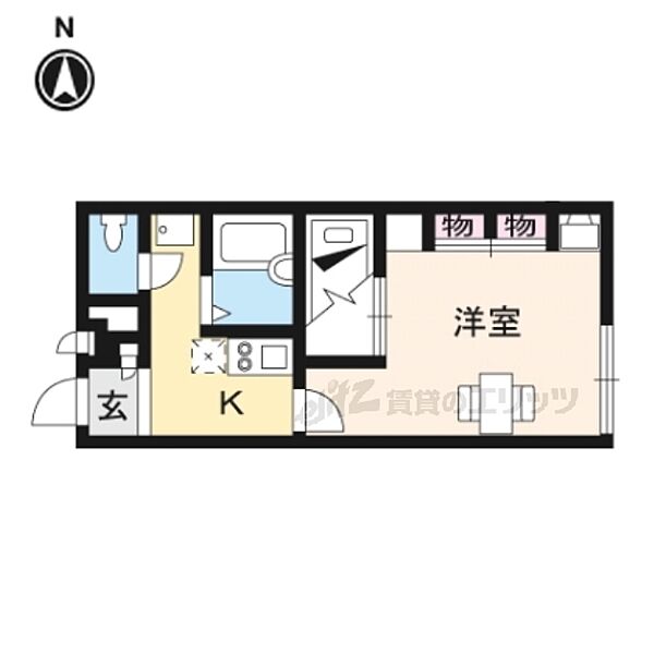 レオパレスさざんか 105｜奈良県大和高田市土庫2丁目(賃貸アパート1K・1階・23.18㎡)の写真 その2