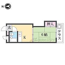 オークマンション 1-B ｜ 奈良県橿原市新賀町（賃貸マンション1K・1階・20.00㎡） その2