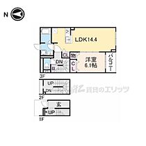 奈良県奈良市西九条町2丁目（賃貸アパート1LDK・3階・60.17㎡） その2