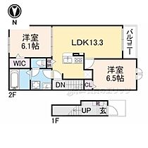 奈良県御所市大字東辻（賃貸アパート2LDK・2階・59.58㎡） その2