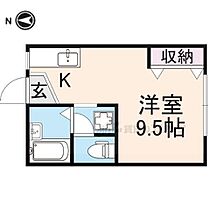 コーポまつかさ 102 ｜ 奈良県橿原市新賀町（賃貸アパート1R・1階・19.62㎡） その2