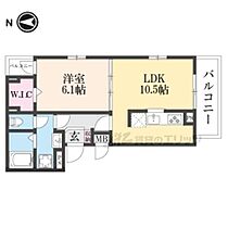 アレグリア 303 ｜ 奈良県天理市櫟本町（賃貸アパート1LDK・3階・40.13㎡） その2