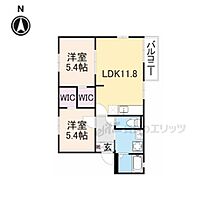 奈良県生駒郡三郷町立野北1丁目（賃貸アパート2LDK・1階・51.00㎡） その2