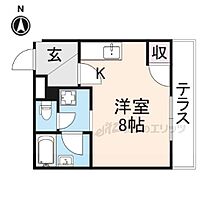 ウェストヴィラ橿原 105 ｜ 奈良県橿原市曽我町（賃貸アパート1R・1階・22.44㎡） その2