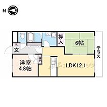 エスポアメゾン 103 ｜ 奈良県桜井市大字大福（賃貸アパート2LDK・1階・51.30㎡） その2