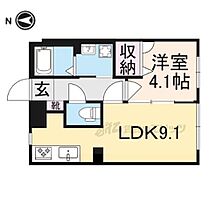 オークス八木北 101 ｜ 奈良県橿原市新賀町（賃貸マンション1LDK・1階・35.30㎡） その2