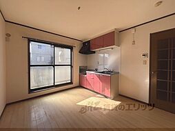 近鉄大阪線 築山駅 徒歩16分の賃貸アパート 1階3DKのリビング/ダイニング