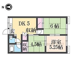 間取図画像 3DK