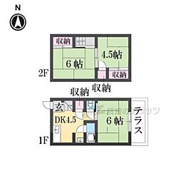 エクセルハイツ新口 3Kの間取図画像