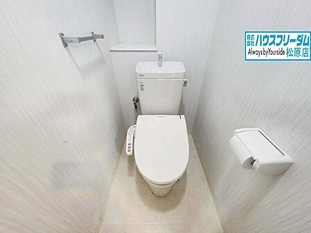 温水便座は冬場にも嬉しいですね♪