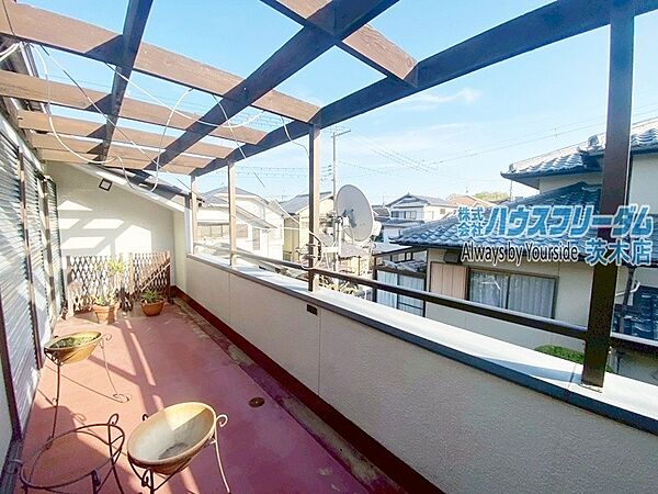 バルコニーを拡大表示