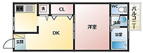 シエルブルーコーポ  ｜ 大阪府柏原市国分本町6丁目（賃貸アパート2K・1階・29.81㎡） その2