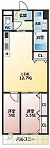 ステラウッド古室  ｜ 大阪府藤井寺市古室1丁目（賃貸アパート2LDK・1階・52.65㎡） その2