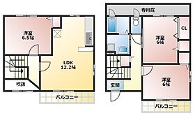 サニーレジデンス  ｜ 大阪府藤井寺市船橋町（賃貸アパート3LDK・1階・74.32㎡） その2