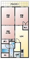 メゾンドルチェ伸和  ｜ 大阪府柏原市法善寺3丁目（賃貸マンション3LDK・2階・50.00㎡） その2