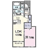 ラヴィベールアイ　II  ｜ 岡山県倉敷市広江1丁目（賃貸アパート1LDK・1階・50.14㎡） その2