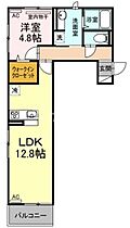 ベイ　ブランシェ中島  ｜ 岡山県倉敷市中島（賃貸アパート1LDK・3階・45.89㎡） その2