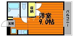 パルI  ｜ 岡山県倉敷市茶屋町（賃貸アパート1K・1階・22.87㎡） その2