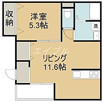 ground　sK  ｜ 岡山県都窪郡早島町早島（賃貸アパート1LDK・2階・38.64㎡） その2