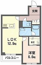 アルビレオ  ｜ 岡山県倉敷市日吉町（賃貸マンション1LDK・2階・50.23㎡） その2