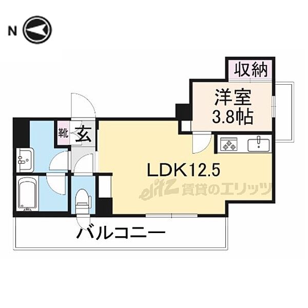 シャーメゾンＣｏｚｙＦｏｒｅｓｔ 301｜大阪府枚方市北中振３丁目(賃貸マンション1LDK・3階・39.29㎡)の写真 その2