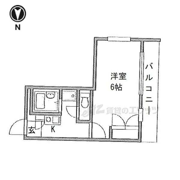 レオパレス冨田 201｜奈良県大和郡山市小泉町東2丁目(賃貸アパート1K・2階・24.84㎡)の写真 その2