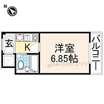 奈良県奈良市帝塚山六丁目（賃貸マンション1K・3階・19.00㎡） その2