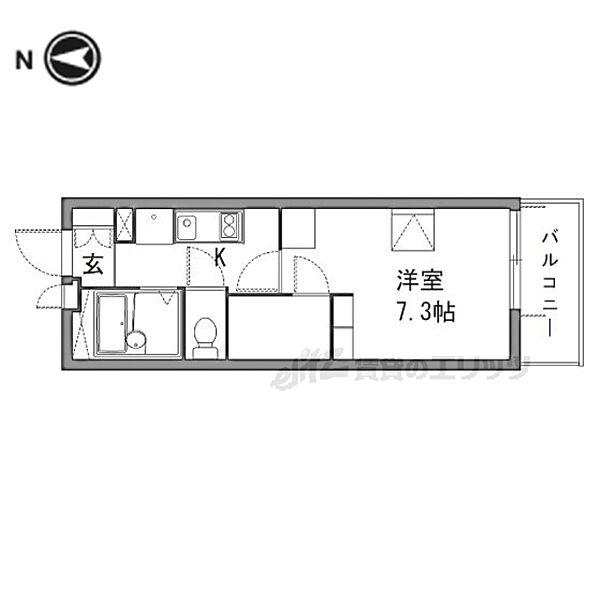 大阪府寝屋川市田井町(賃貸アパート1K・3階・20.81㎡)の写真 その1