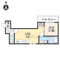 ＡＬＥＧＲＩＡ枚方Ｓｏｕｔｈ 202 ｜ 大阪府枚方市枚方元町（賃貸アパート1LDK・2階・30.05㎡） その2