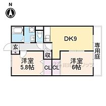 大阪府寝屋川市境橋町（賃貸アパート2LDK・2階・51.37㎡） その2