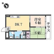 ロイヤルハイツ東生駒 102 ｜ 奈良県生駒市辻町（賃貸マンション1LDK・1階・42.50㎡） その2