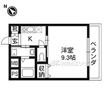 ルーセントオーデンアネックス 303 ｜ 大阪府枚方市長尾家具町3丁目（賃貸マンション1K・3階・28.38㎡） その2