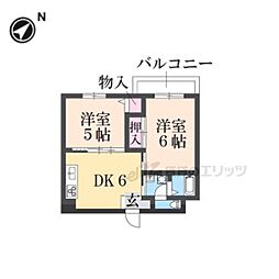 間取図画像 2DK