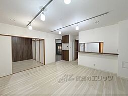 JR片町線(学研都市線) 長尾駅 徒歩28分の賃貸マンション 1階3LDKのリビング/ダイニング