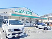ローソンストア100　枚方茄子作店まで800メートル