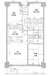 ウイングヒル神宮山 3LDKの間取図画像