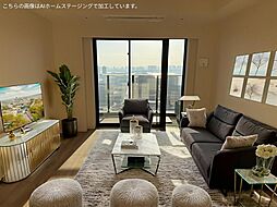 AIホームステージング加工画像※家具設置イメージ画像です。