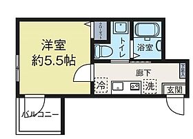 ウエストクリスタル  ｜ 埼玉県さいたま市南区松本1丁目（賃貸アパート1K・2階・18.87㎡） その2