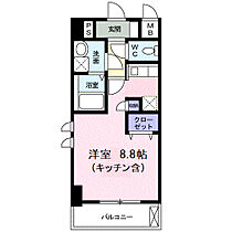 ロッソ美園  ｜ 埼玉県さいたま市緑区美園4丁目（賃貸マンション1R・3階・26.33㎡） その2