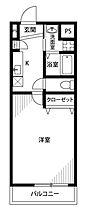 アンプルールフェール岩波  ｜ 埼玉県さいたま市北区土呂町1丁目（賃貸マンション1K・3階・26.12㎡） その2