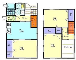 ファミリア 3DKの間取り