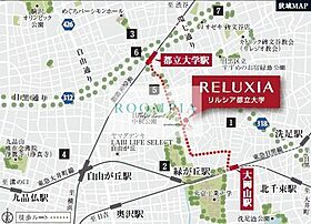 RELUXIA都立大学 203 ｜ 東京都目黒区大岡山１丁目29-14（賃貸マンション1K・2階・25.37㎡） その12