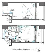 ZOOM目黒 402 ｜ 東京都目黒区下目黒３丁目7-6（賃貸マンション1R・4階・26.71㎡） その2