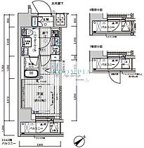 メインステージ不動前II 302 ｜ 東京都品川区荏原１丁目10-2（賃貸マンション1K・3階・20.94㎡） その2