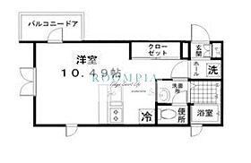 大岡山フローラ 305 ｜ 東京都大田区北千束３丁目14-18（賃貸マンション1R・3階・27.33㎡） その2