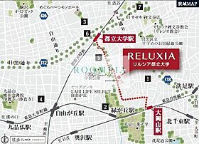 RELUXIA都立大学 101 ｜ 東京都目黒区大岡山１丁目29-14（賃貸マンション1K・1階・25.80㎡） その12