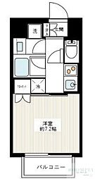 サンウッド錦糸町フラッツ 1Kの間取図画像