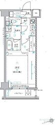 ベルシード氷川台 1Kの間取図画像