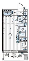 パティーナ三田台 ワンルームの間取図画像