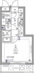 パティーナ練馬平和台 1Kの間取図画像